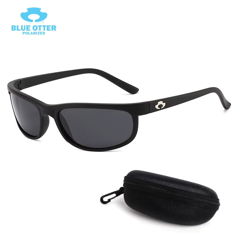 Karos Sonnenbrille, polarisiert, rectangular, Kunststoff, Unisex, sand - Bild 1
