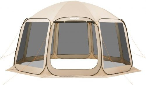 VEVOR Pop Up Partyzelt für 12–15 Personen, Beige, B/T/H: 457,2 x 425,0 x 245,0 cm - Bild 1