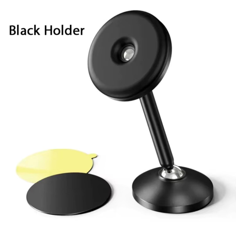 VIKEFON Universal Magnetische Auto Telefonhalterung für MagSafe iPhone und Samsung Xiaomi, 360 Grad drehbar, Dashboard-Halterung, Schwarz - Bild 3