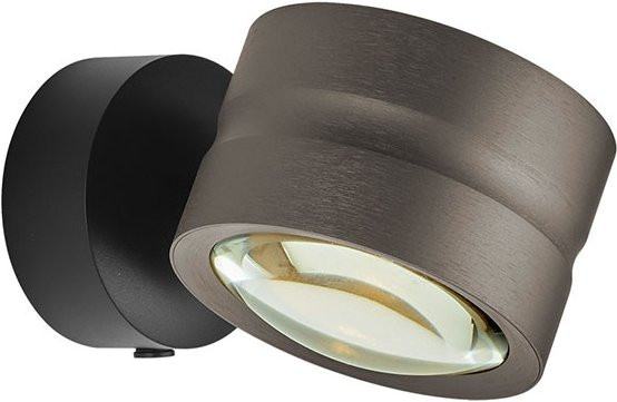 Elements Mika 40311 LED-Wandleuchte in Bronze mit Up-Down-Licht und dimmbarer Warmweiß-Funktion - Bild 1