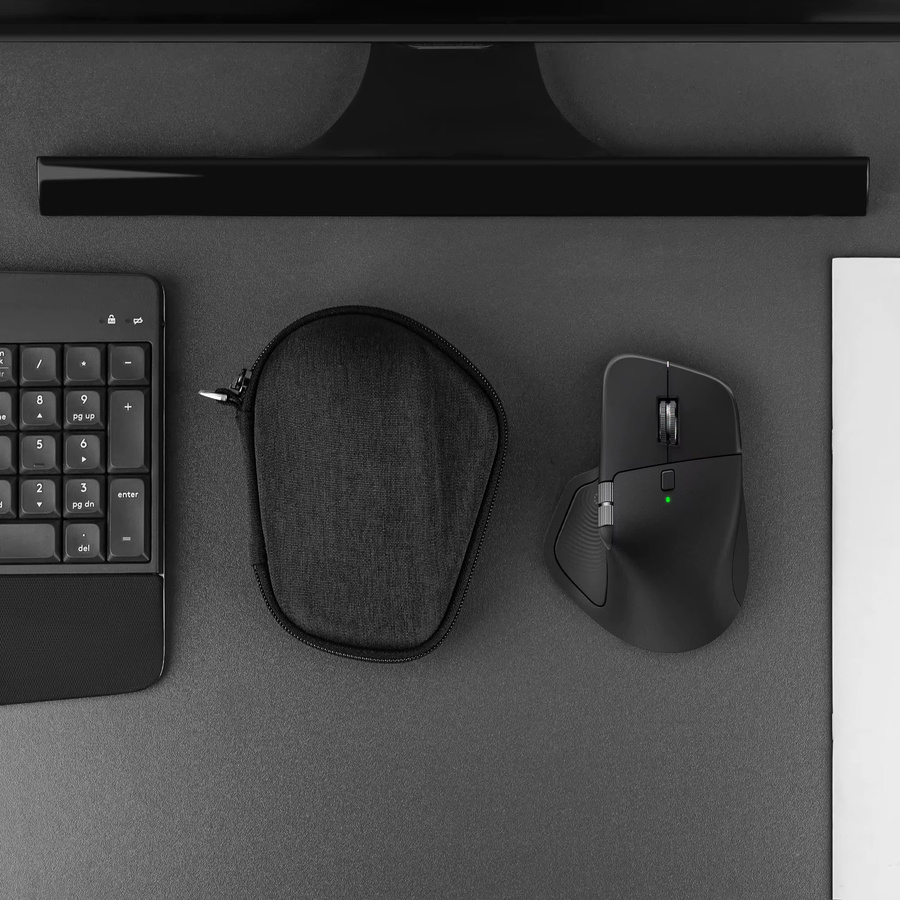 Geekria Hartschalen-Mäuseetui in Schwarz, kompatibel mit Logitech MX Master 4, MX Master 3S und MX Master 3, EVA-Reisetasche - Bild 4