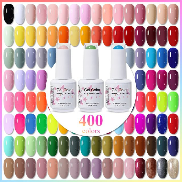 Clou Beaute Color Gel Nagellack, Red, 15 ml - Bild 1