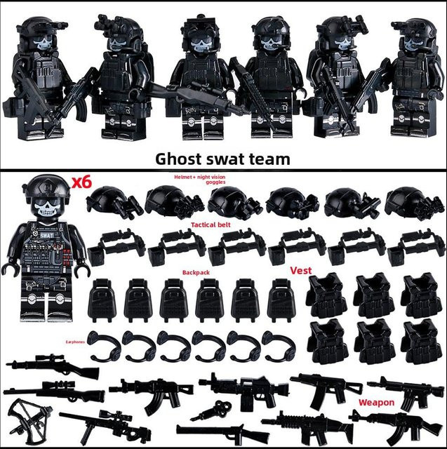 Linyi toy Polizei Soldaten, Streitkräfte, ab 14 Jahren - Bild 1