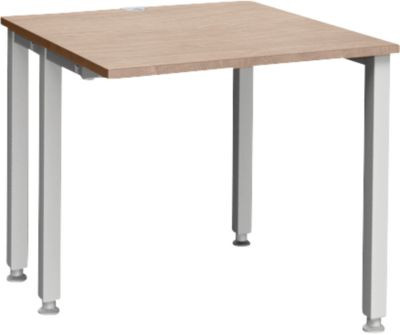 Schäfer Shop Genius Schreibtisch MODENA FLEX in Eiche-Dekor, höhenverstellbar, B: 80 cm, H: 72 cm - Bild 1
