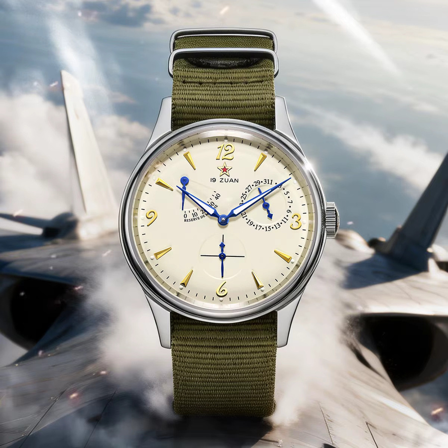 TIME TOKEN Armbanduhr, Automatik, 40 mm, Schwarz, Textil/NATO, Herren - Bild 3