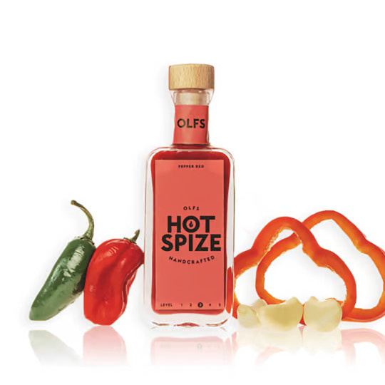 Olfs Hot Spize Pepper Red Chilisauce scharf 100 g - Bild 2