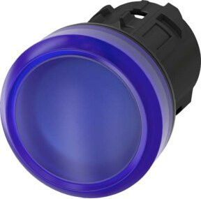 Siemens Indus.Sector Leuchtmelder blau rund 22mm 3SU1001-6AA50-0AA0 - Bild 1
