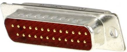 Molex 1727040081 D-SUB Stecker in Rot und Multicolour - Bild 1