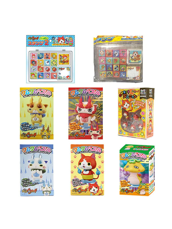Ensky Yo-Kai-Uhr Tsuchinoko TMU-30 Jibanyan Kumkum 2er-Serie Figuren aus Kunststoff, mehrfarbig - Bild 3
