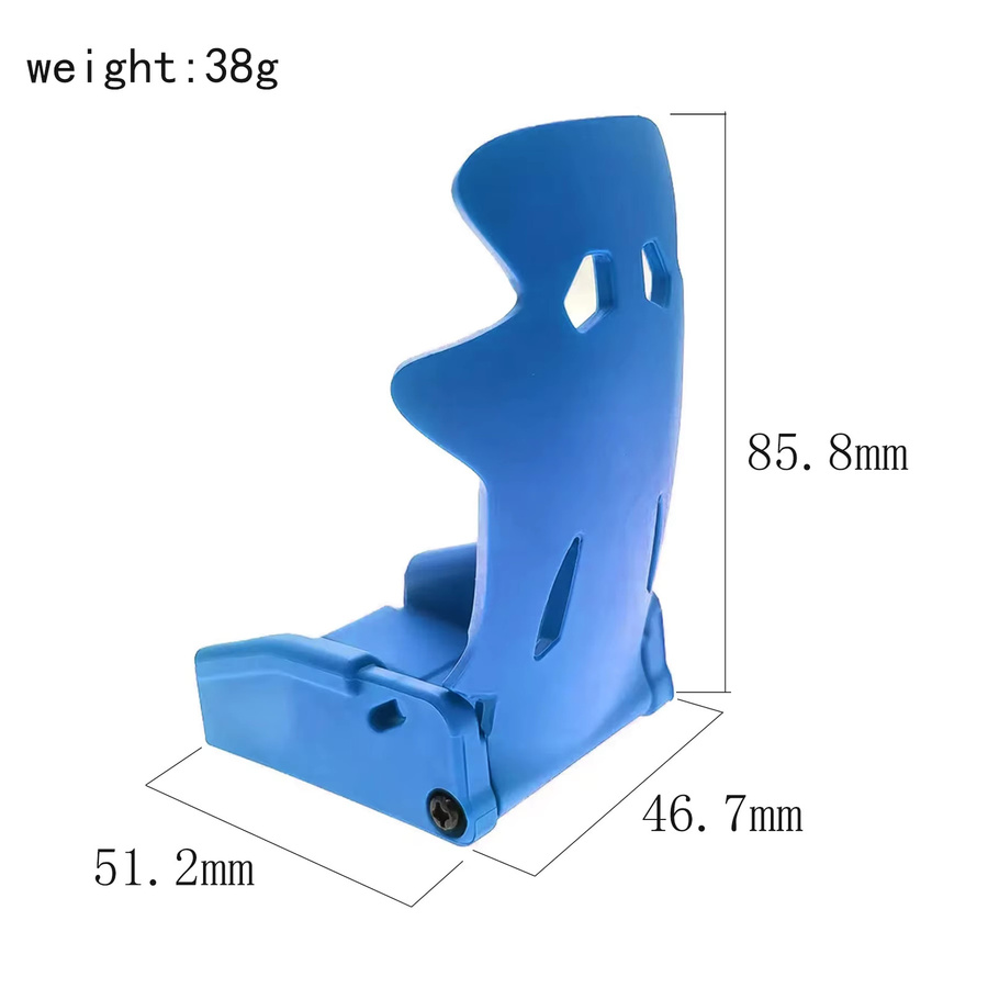 Axial Simulation Fahrer-Kabinensitz, Maßstab 1:10, Blau - Bild 2