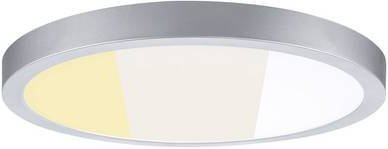 Paulmann Abia 71306 LED-Panel in Chrom mit Bewegungsmelder und Dämmerungssensor, 16W, Farbe: Chrom/Silber - Bild 1