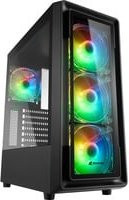 Sharkoon TK4 RGB Midi-Tower PC-Gehäuse Schwarz mit USB-C und Micro-ATX Unterstützung - Bild 1