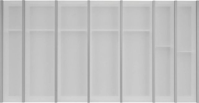 Ninka Cuisio Besteckeinsatz für Tandembox, Kunststoff, Weiß, B: 92,0 cm, T: 47,3 cm, H: 5,5 cm - Bild 1