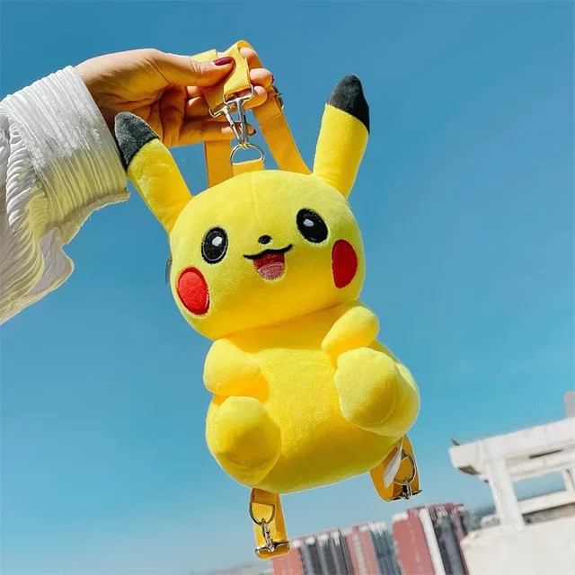 Keeppley Pikachu Plüsch-Rucksack, Pokémon, Gelb - Bild 1