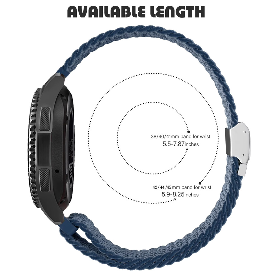 Amazfit Uhrenarmband, geflochtenes elastisches Textil, Unisex - Bild 2