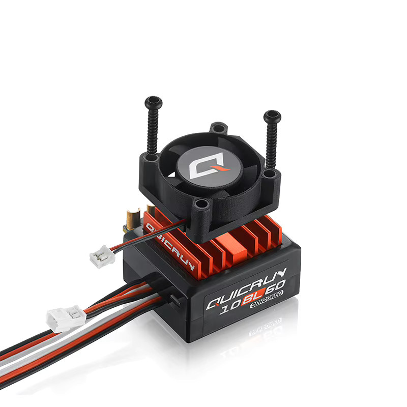 Hobbywing QUICRUN Sensored 10BL120 G2 120A /10BL60 60A 2-3S Lipo Bürstenloser ESC Für 1/10 Auto - Bild 1