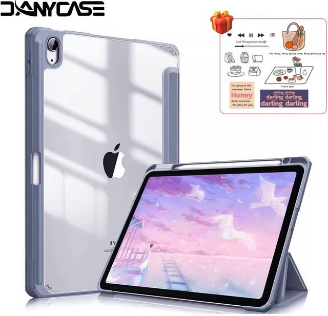 DANYCASE Schutzhülle für iPad Pro 11, iPad Air 11, iPad Mini und iPad Modelle in Blau - Bild 1