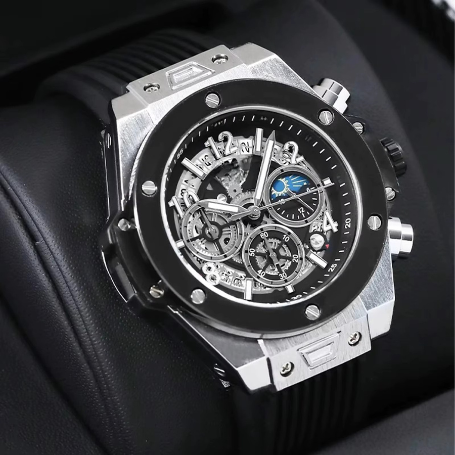 CHENXI Armbanduhr Quarz, Silikon, Schwarz, Herren - Bild 1
