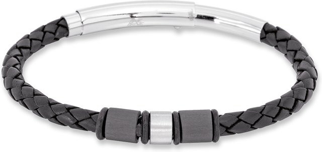 Save Brave Armband Edelstahl, Silber, Herren - Bild 1