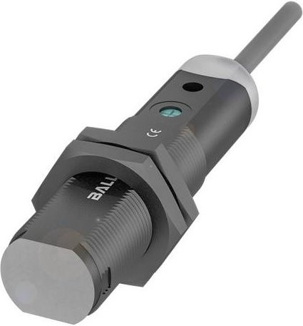 Balluff Lichtschranke BLE 18KF-NA-1PP-C-02 BOS00CC in Grau - Bild 1