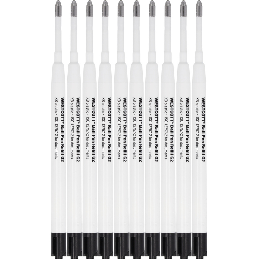 Westcott Großraummine G2 Kugelschreiber-Refill in Schwarz und Weiß - Bild 2