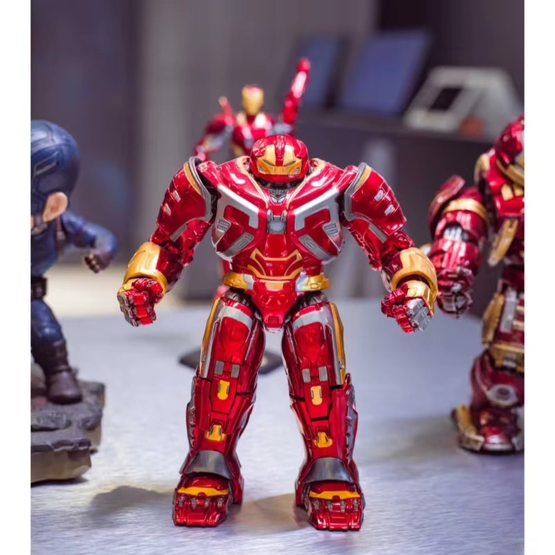 Bandai Marvel Avengers Hulkbuster Actionfigur, Metallic-Farbe - Bild 5