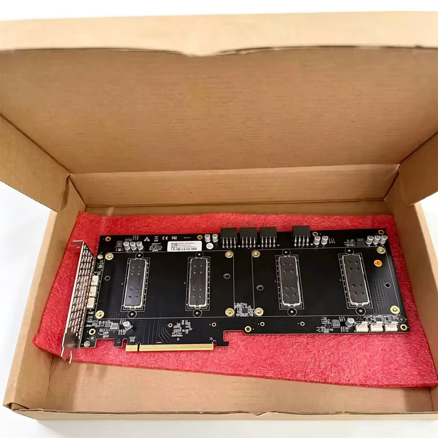 Nvidia PCIe 3.0 x16 zu 2x x8 Splitter-Karte für V100 SXM2 Dual GPU mit 300GB/s NVLink 2.0 6-Lane Breakout-Board für HPC, AI und Deep Learning in Schwarz - Bild 3