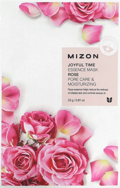 Mizon Joyful Time Essence Schönheitsmaske, Rose, 23 g - Bild 1