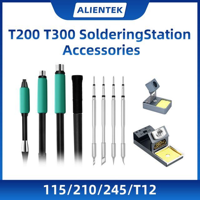 ALIENTEK T200 Lötkolben Griff als Ersatzteil für C210, C245, C115 und T12 Lötstationen, Mehrfarbig - Bild 1