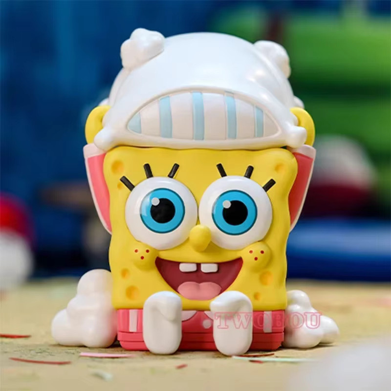 POP MART SpongeBob Pyjama Party Serie, Blind Box, Puppe, Einzelfigur - Bild 1