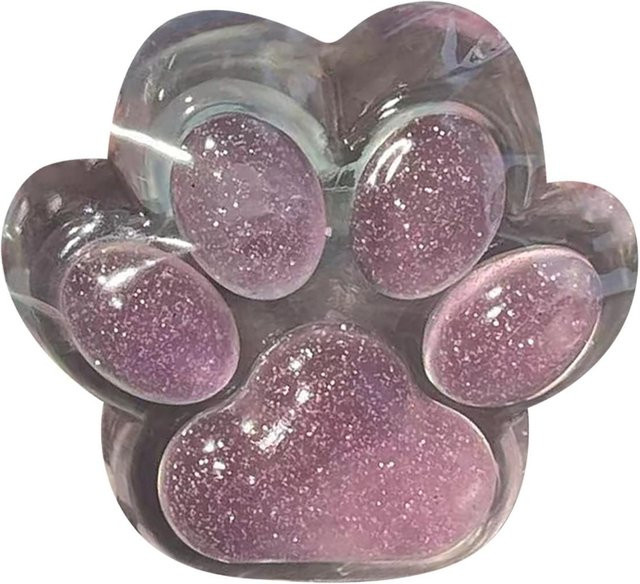BC Pet Supplies Quetschbare Katzenpfote Knetspielzeug, rosa - Bild 1