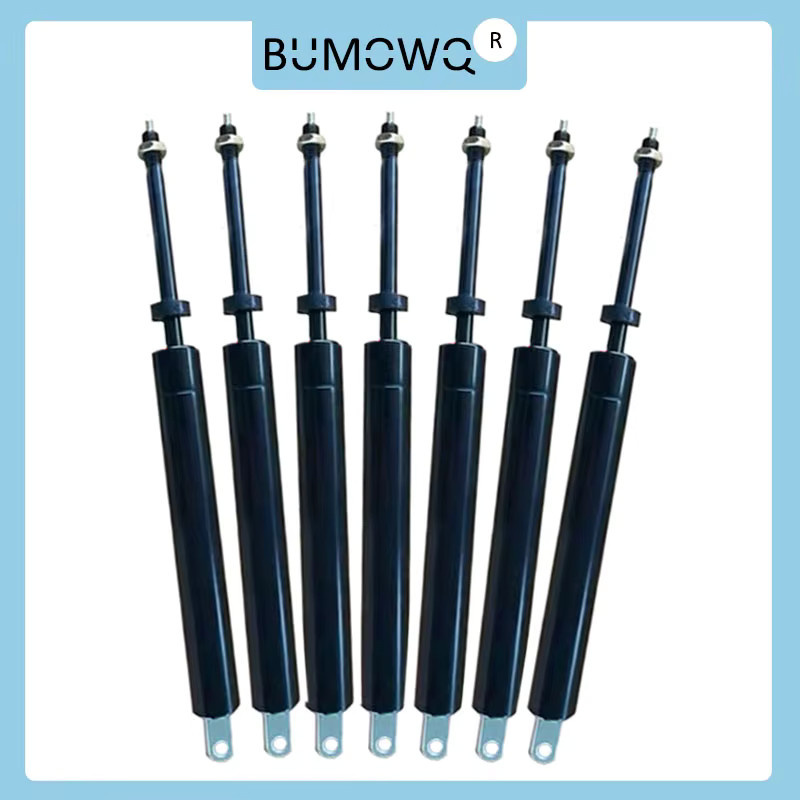 BUMOWQ Universal Gasdruckfeder Stoßdämpfer Hydraulische Lift Unterstützung in Schwarz, Länge: 520 mm, 100 N - Bild 2