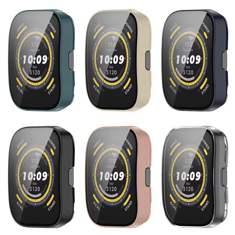 Huami Amazfit Bip 6 Uhren-Displayschutz, PC-Gehäuse, Gehärtetes Glas - Bild 2