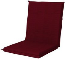 DOPPLER Auflage Star in Rot aus Polyester, B/L: 48 x 100 cm - Bild 1