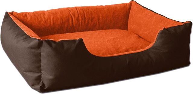 BedDog Hundebett LUPI Hundesofa in Braun mit waschbarem Bezug aus Mikrofaser - Bild 1