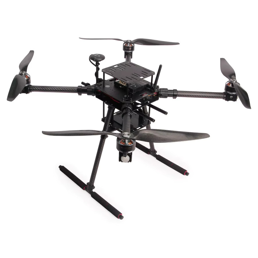 Holybro X650 Entwicklungskit mit Pixhawk 6C Flight Controller, M10 GPS und 915 MHz SiK Telemetrie Radiofrequenz in Schwarz - Bild 1