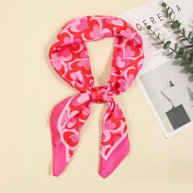 Seidentuch Damen, Satin-Hijab - Bild 1