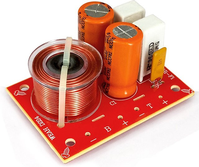80 W 2-Wege-HiFi-Audio-Lautsprecher mit Frequenzteiler und Crossover-Filter - Bild 1