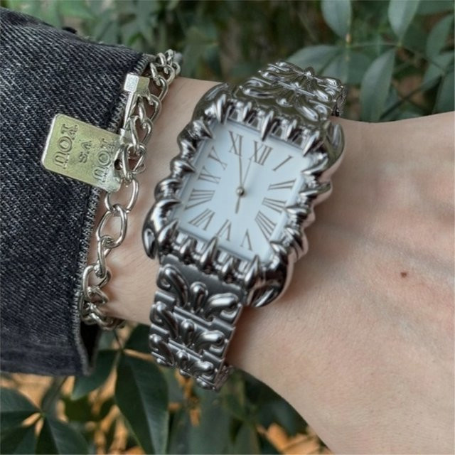 STARPERISH Armbanduhr Quarz, Edelstahl, Silber, Schwarz, Herren - Bild 1