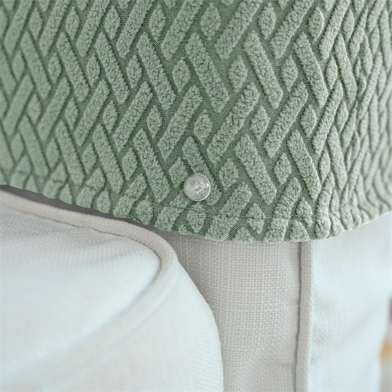 2er Set Stretch Jacquard Armlehnen Stuhlbezüge aus Polyester als Universalbezug für dein Sofa und Wohnzimmer - Bild 1