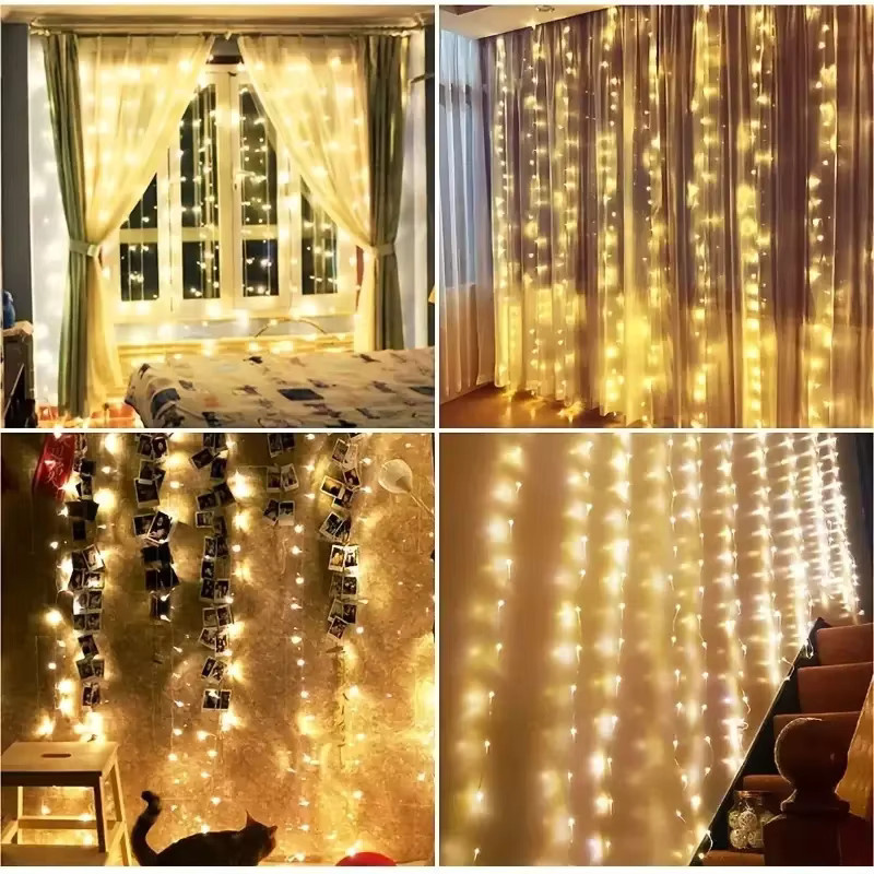 OKAL RED EAST LED USB-Lichterkette mit Fernbedienung für Schlafzimmer und Weihnachtsdekoration - Bild 3