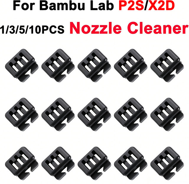 Bambu Lab Silikonbürste Düsenreiniger für P2S und X2D Hotend-Reinigungswerkzeug - Bild 1
