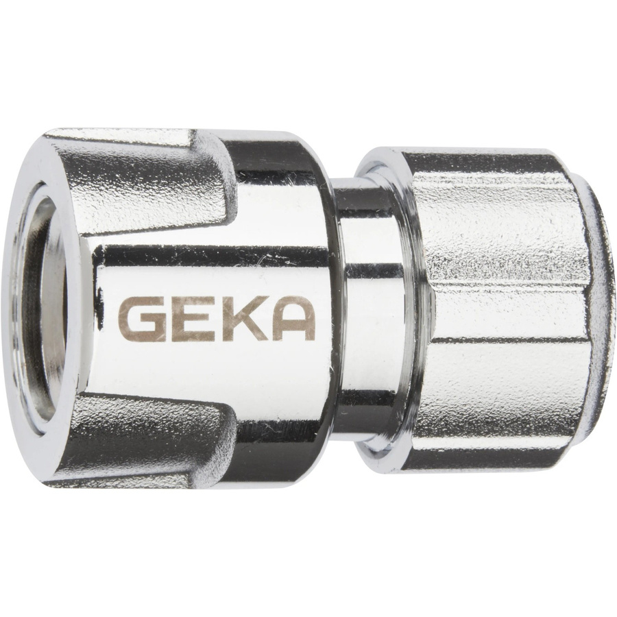 Geka plus Schlauchstück Stecksystem Quick Coupling aus Messing in Silber, 13 mm (1/2 Zoll) - Bild 2