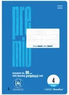 Staufen Schulheft Premio DIN A5 liniert Lineatur 4 Blau - Bild 1