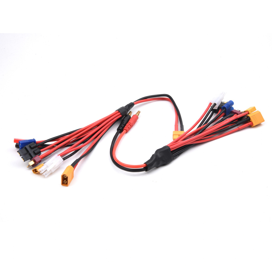 Readytosky 8-in-1 Multifunktions-Balance-Ladegerät mit weichem Silikon-Ladekabel und XT60, XT30, T-Stecker, JST sowie EC3 Anschlüssen für RC-Modelle - Bild 1