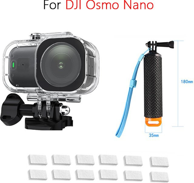 DJI Osmo Nano Tauchgehäuse transparent wasserdichte Unterwasserbox mit 45m Tauchtiefe und hoher Lichtdurchlässigkeit - Bild 1