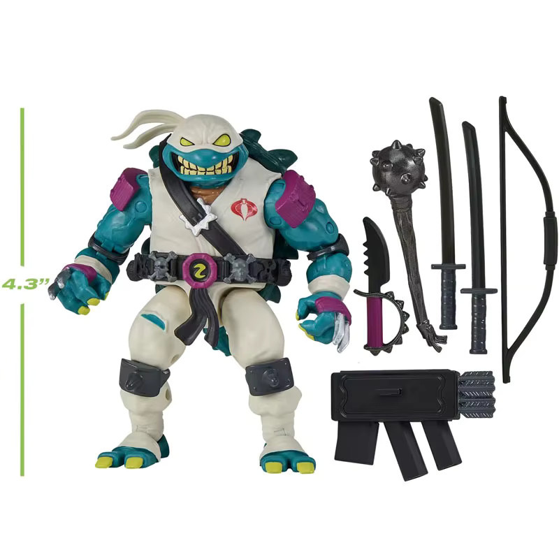 Playmates Ninja Turtles Gi Joe Crossover Storm Shadow, Actionfigur - Bild 3