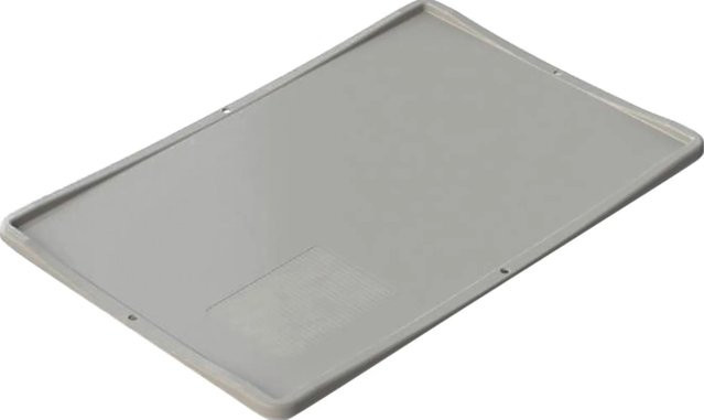 Eurobox-System Deckel für Boxen in Grau, B/T: 60 x 40 cm - Bild 1