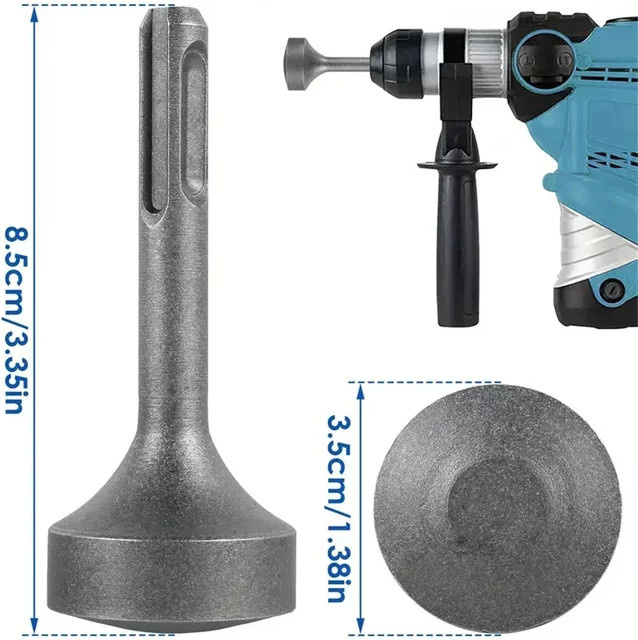 Rotar Hochleistungs-Erdungsstab-Einsteckwerkzeug aus Stahl mit 85 mm Bohrung für Stecknippel - Bild 1