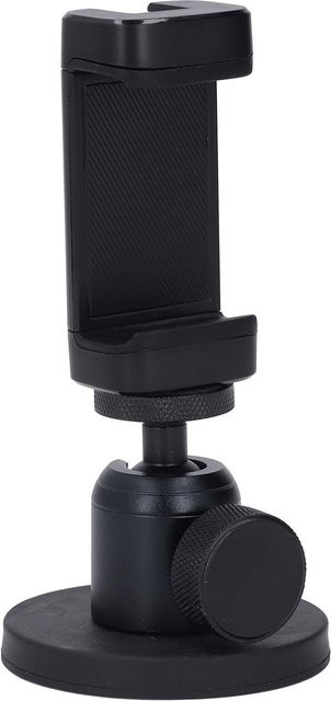 Koogeelife Magnetische Kamera-Montagebasis Ständer-Kit 66mm mit 1/4 Schraubkugelkopf und Handyhalter für Action 5 Pro, Schwarz - Bild 1